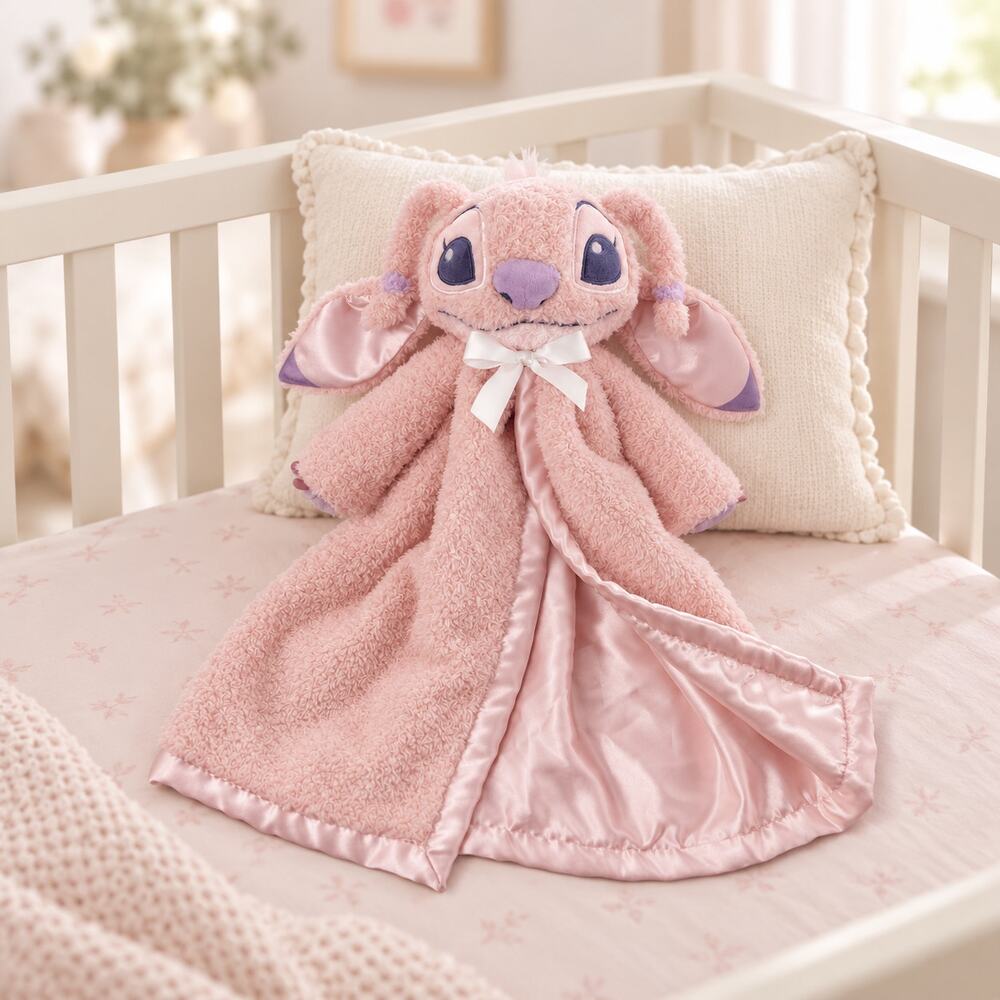 Disney Angel Scentsy Blankie Buddy Experiment 624 Pink Lovey 2026 New